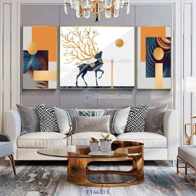 File gốc Tranh treo pha lê gương FT66271 (in tráng gương) ốp tường