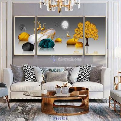 File gốc Tranh treo pha lê gương FT66301 (ảnh rõ nét) để in