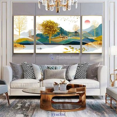 File gốc Tranh treo pha lê gương FT66336 (AI/EPS) cho in ấn