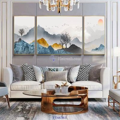 File tranh Tranh treo pha lê gương FT66361 (gốc) chủ đề trừu tượng