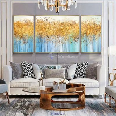 Chi tiết file ảnh Tranh treo pha lê gương FT66371 sắc nét