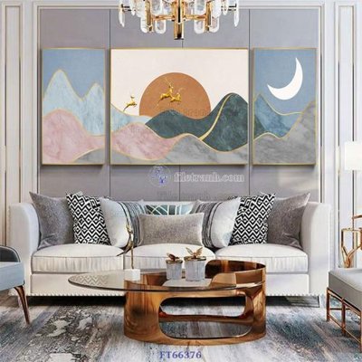 File tranh gốc Tranh treo pha lê gương FT66376 (bản quyền) độc đáo