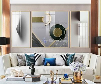 File gốc Tranh treo pha lê gương FT66388 (in 3D) nghệ thuật