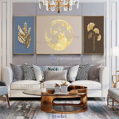 File tranh Tranh treo pha lê gương FT66425 (gốc) in vải canvas