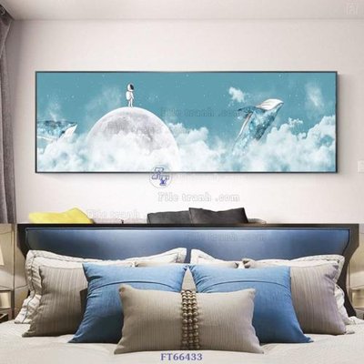 File tranh Tranh treo pha lê gương FT66433 (gốc) in vải canvas