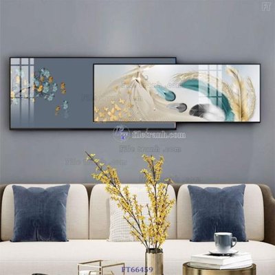 File tranh Tranh treo pha lê gương FT66459 (gốc) phong cách tối giản