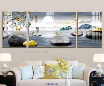 Tải file tranh Tranh treo pha lê gương FT66496 (gốc) tại Filetranh.com