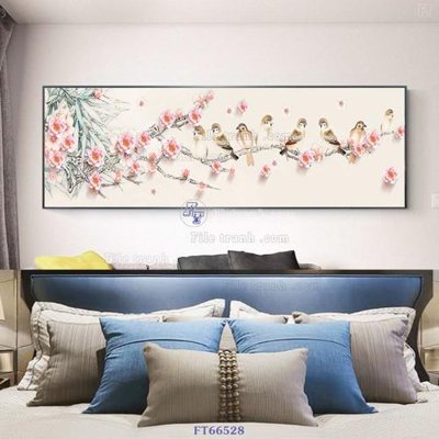 File ảnh Tranh treo pha lê gương FT66528 (gốc) in standee