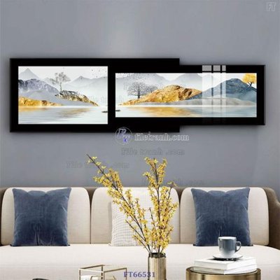 Ảnh gốc Tranh treo pha lê gương FT66531 (độ nét cao) in tráng gương