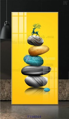 File gốc Tranh treo pha lê gương FT66564 (thiết kế) độc quyền