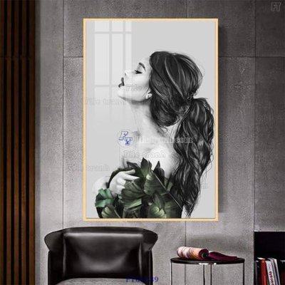 File gốc Tranh treo pha lê gương FT66589 (phiên bản chuẩn) để in ấn