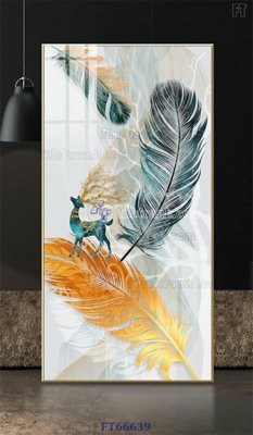 File tranh gốc Tranh treo pha lê gương FT66639 (bản quyền) độc đáo