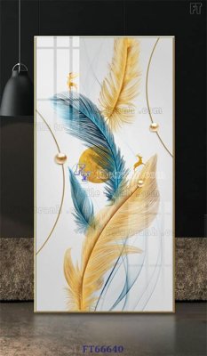 File ảnh Tranh treo pha lê gương FT66640 (gốc) in decal dán tường
