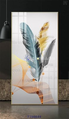 File tranh Tranh treo pha lê gương FT66644 (gốc) chủ đề thành phố