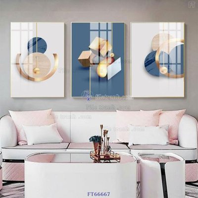 File gốc Tranh treo pha lê gương FT66667 (in ấn) màu sắc trung thực