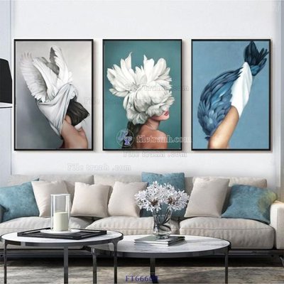 Tải file gốc Tranh treo pha lê gương FT66669 (in khổ lớn) không vỡ