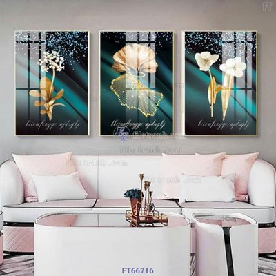 Download file gốc Tranh treo pha lê gương FT66716 (in lụa) cao cấp