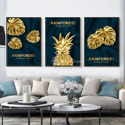 Chi tiết file ảnh Tranh treo pha lê gương FT66751 sắc nét