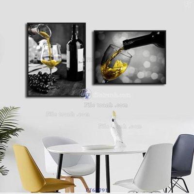 File gốc Tranh treo pha lê gương FT66791 (in tráng gương) nghệ thuật