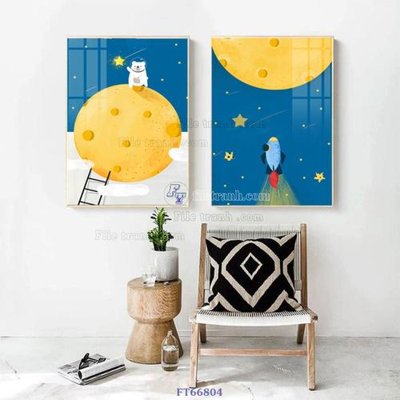 Tải file Tranh treo pha lê gương FT66804 (PSD) cho in tranh 3D