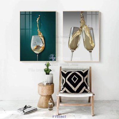 Download file gốc Tranh treo pha lê gương FT66807 (dùng cho in ấn)