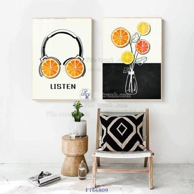 Hình ảnh file gốc Tranh treo pha lê gương FT66809 (chất lượng cao)