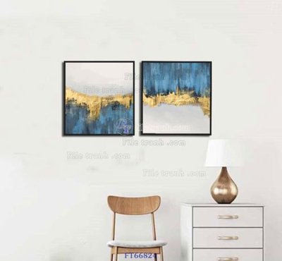 File tranh Tranh treo pha lê gương FT66824 (ảnh gốc) in trần xuyên sáng