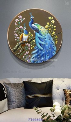 Download file gốc Tranh treo pha lê gương FT66868 (in mica) trang trí