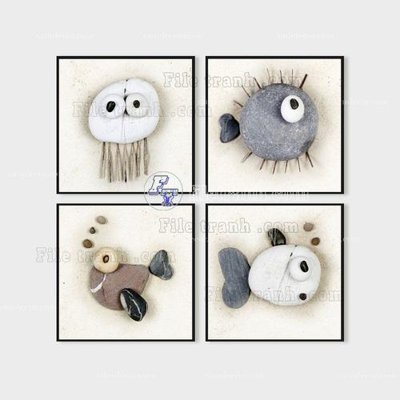 File PSD File tranh hiện đại pha lê gương FT677 (gốc) nhiều lớp (multi-layer)