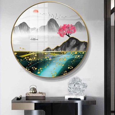 File gốc File tranh hiện đại pha lê gương FT693 (vector) cho in ấn