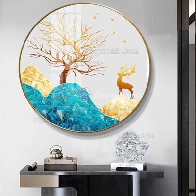 File ảnh File tranh hiện đại pha lê gương FT696 (gốc) in biển hiệu