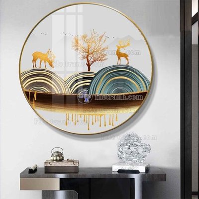 File tranh ảnh gốc File tranh hiện đại pha lê gương FT697 dùng cho in khổ lớn