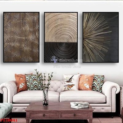 File PSD Tranh treo hiện đại pha lê gương FT70041 (gốc) cho designer