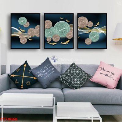 Tải file PSD Tranh treo hiện đại pha lê gương FT70060 (nguyên layer) để in