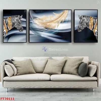 File ảnh Tranh treo hiện đại pha lê gương FT70111 (gốc) in backdrop sự kiện