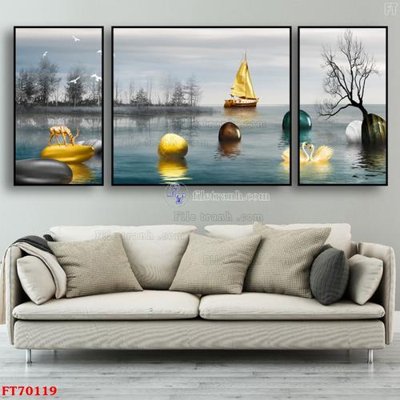 Tệp tin gốc Tranh treo hiện đại pha lê gương FT70119 (chất lượng) Tranh treo hiện đại pha lê gương FT70119