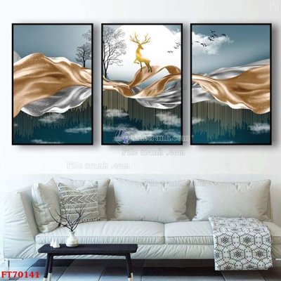 File tranh Tranh treo hiện đại pha lê gương FT70141 (ảnh gốc) chi tiết rõ ràng