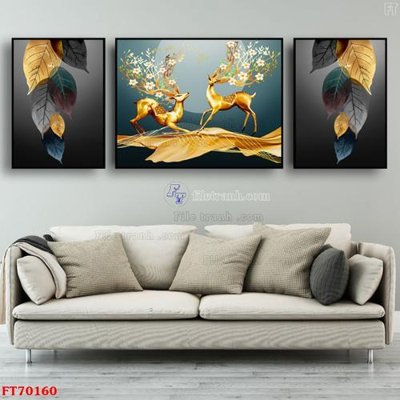 Download file gốc Tranh treo hiện đại pha lê gương FT70160 (in mica) trang trí