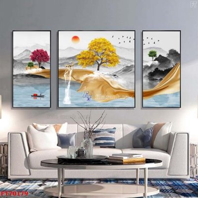 Download file gốc Tranh treo hiện đại pha lê gương FT70179 (dùng cho in ấn)