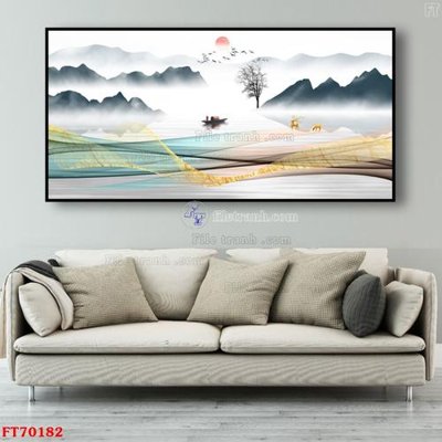 Tải file tranh Tranh treo hiện đại pha lê gương FT70182 (gốc) tại Filetranh.com