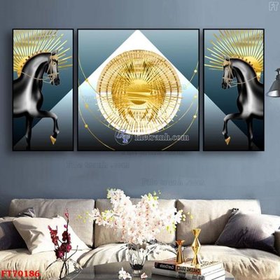 File gốc Tranh treo hiện đại pha lê gương FT70186 (in ấn) không giới hạn