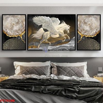 File PSD Tranh treo hiện đại pha lê gương FT70188 (gốc) cho designer