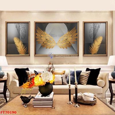 Download file gốc Tranh treo hiện đại pha lê gương FT70190 (in mica) logo