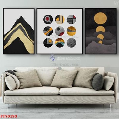 File gốc Tranh treo hiện đại pha lê gương FT70193 (trang trí) phòng trẻ em