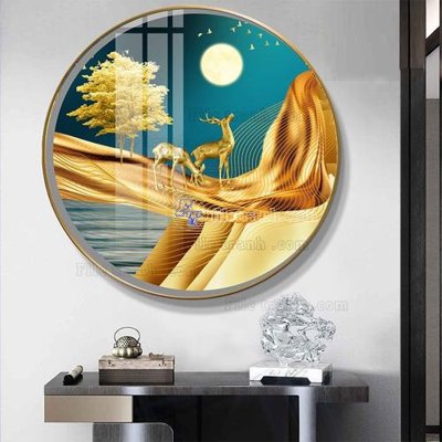 File ảnh File tranh hiện đại pha lê gương FT702 (gốc) in decal dán tường