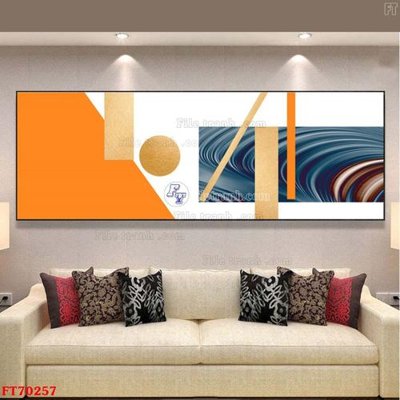 File tranh quảng cáo Tranh treo hiện đại pha lê gương FT70257 (file gốc) chuyên nghiệp