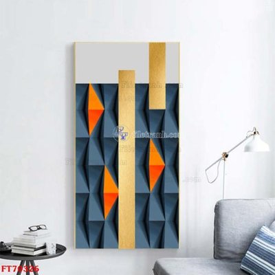 Download file Tranh treo hiện đại pha lê gương FT70326 (chuẩn in) chất lượng cao