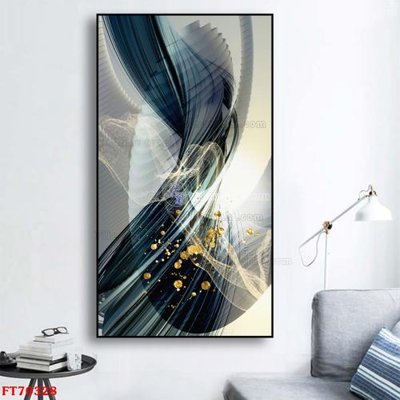 Ảnh gốc Tranh treo hiện đại pha lê gương FT70328 (siêu chi tiết) để in ấn