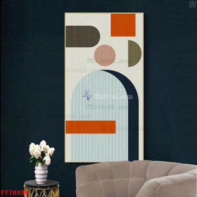 Tệp tin gốc Tranh treo hiện đại pha lê gương FT70338 (dùng cho in ấn) chuyên nghiệp