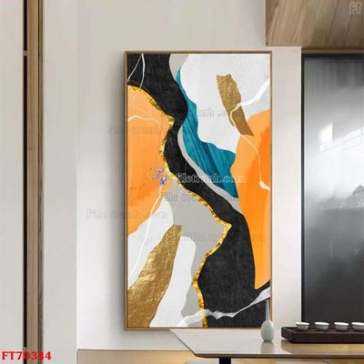 Tải file Tranh treo hiện đại pha lê gương FT70344 (gốc) làm file in ấn